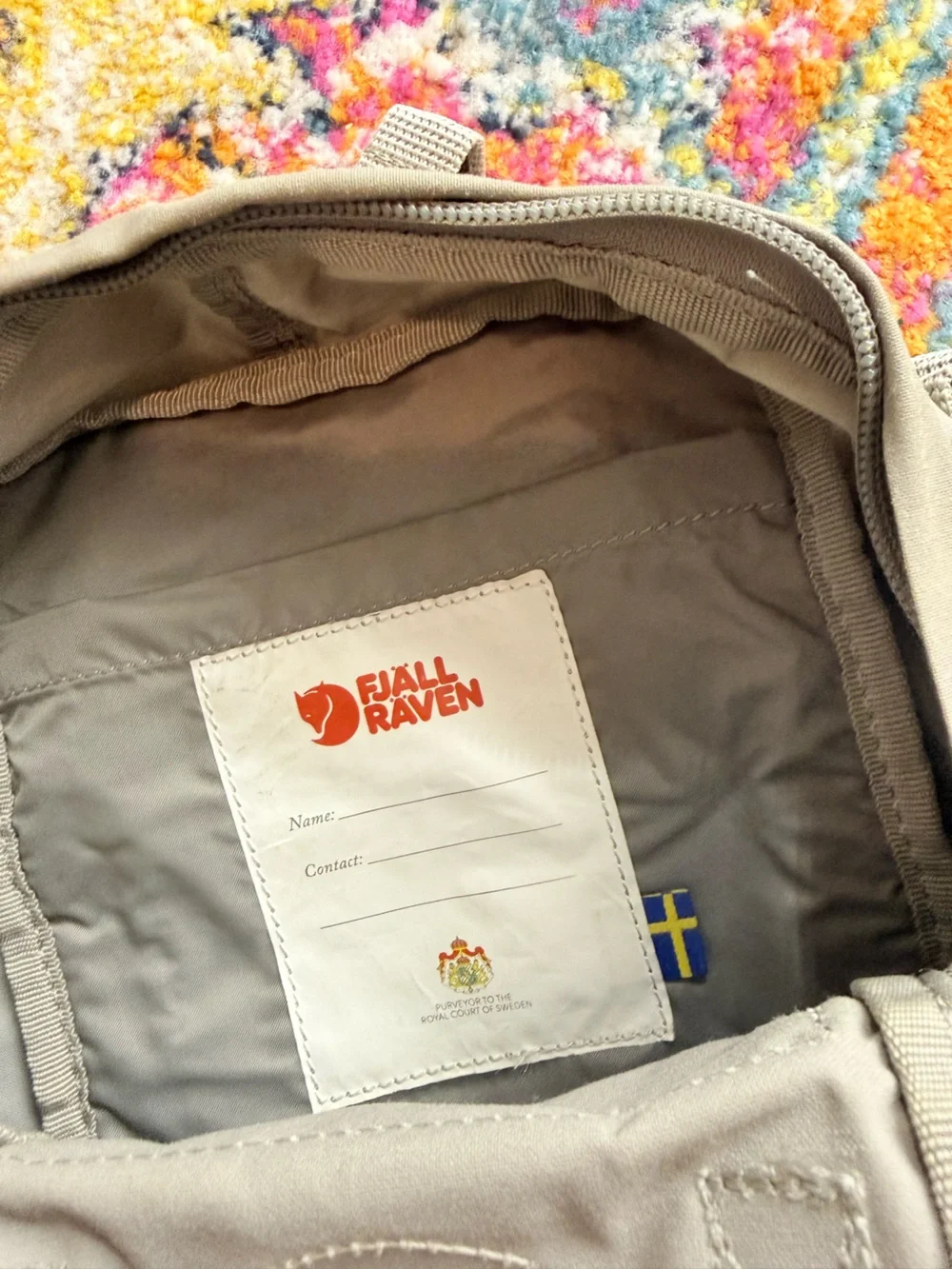 Fjällräven Kånken Sling Bag in Fog